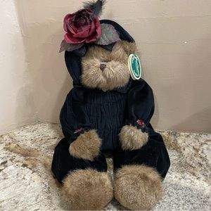CHANEL 18" Bearington Bears Collectible Faux Mink Bear  #1523 New Old Stock